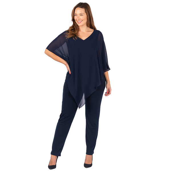 11701-A-Brenda Chiffon Overlay 20-24