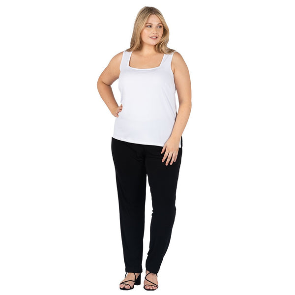RTM1042-Soft Knit Straight Leg Pants